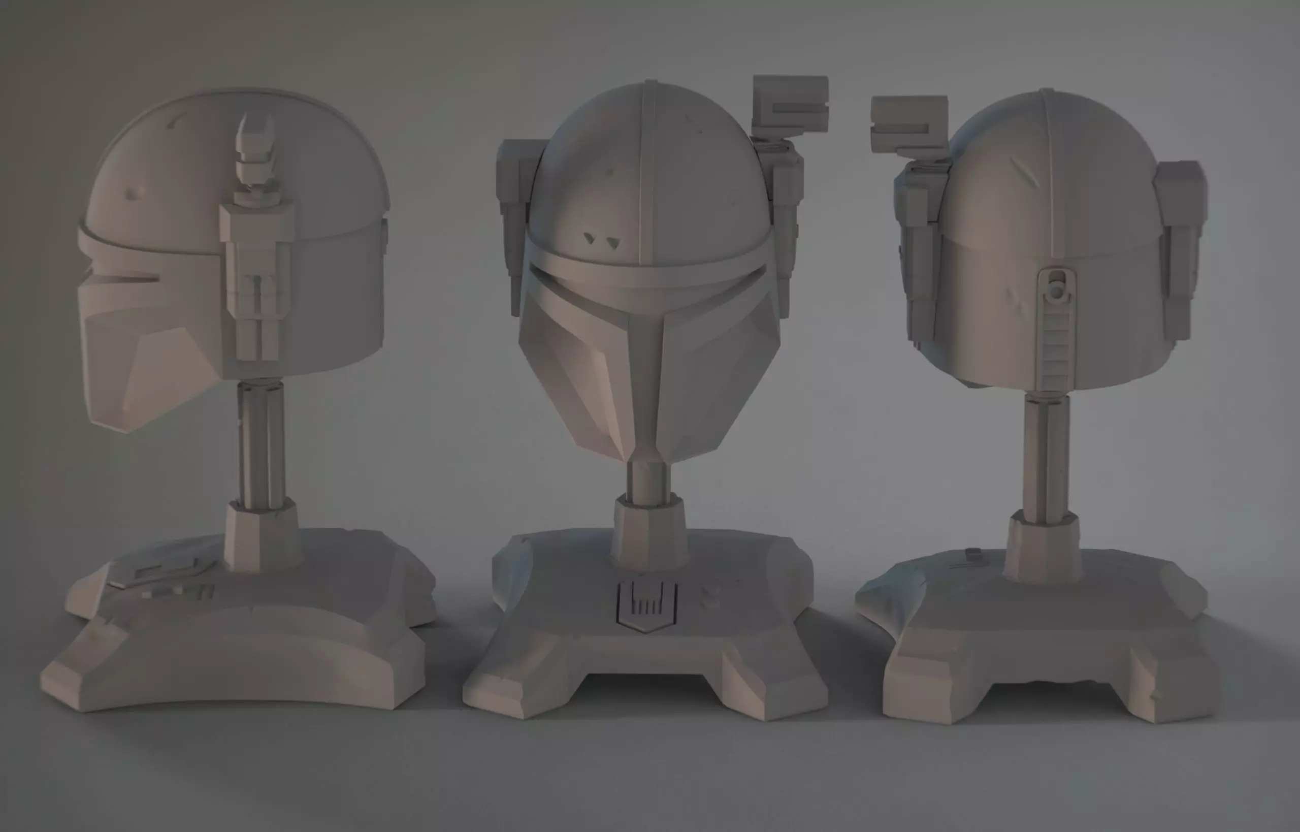 Mandalorian Paz Vizla 3D print model_0