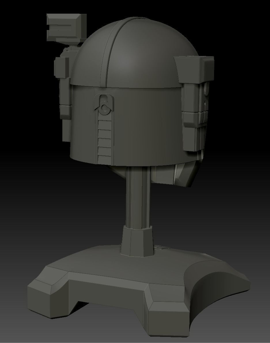 Mandalorian Paz Vizla 3D print model_4