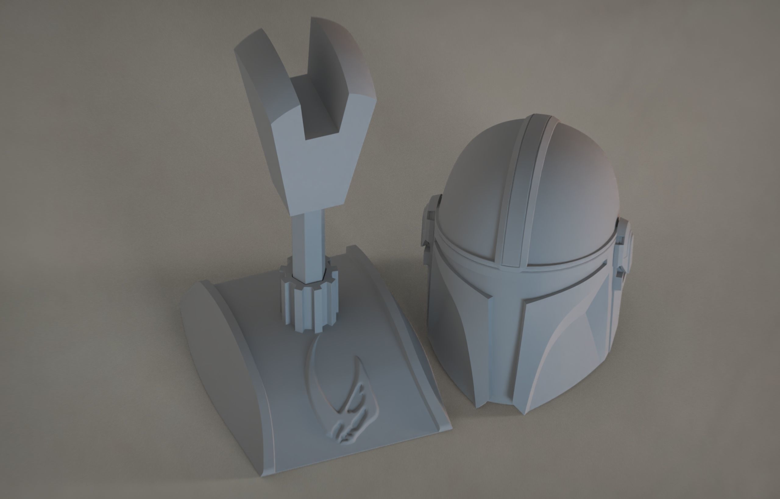 Mandalorian Din Djarin 3D print model_1