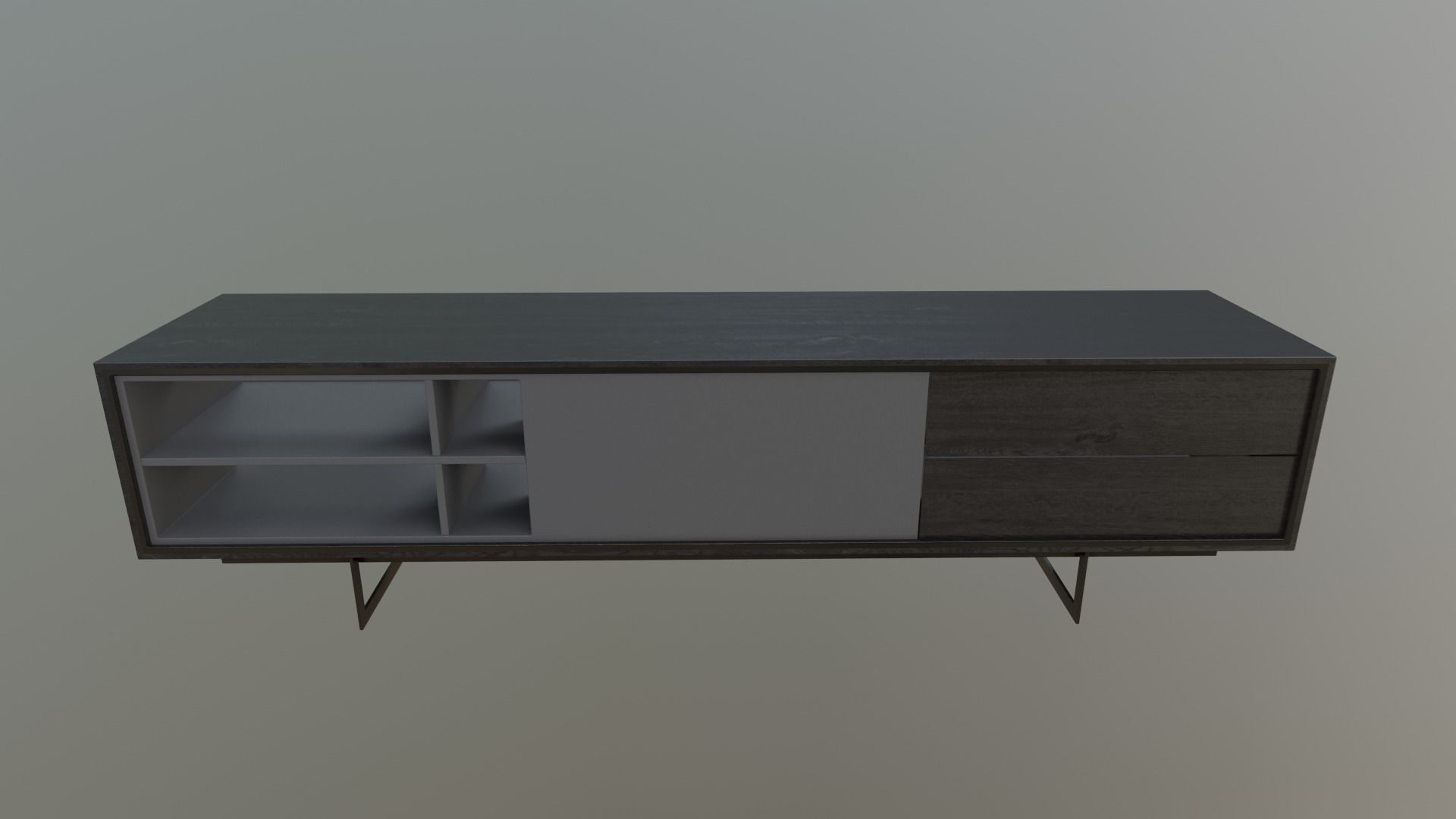 Modloft Baxter Media Cabinet 3D model_3