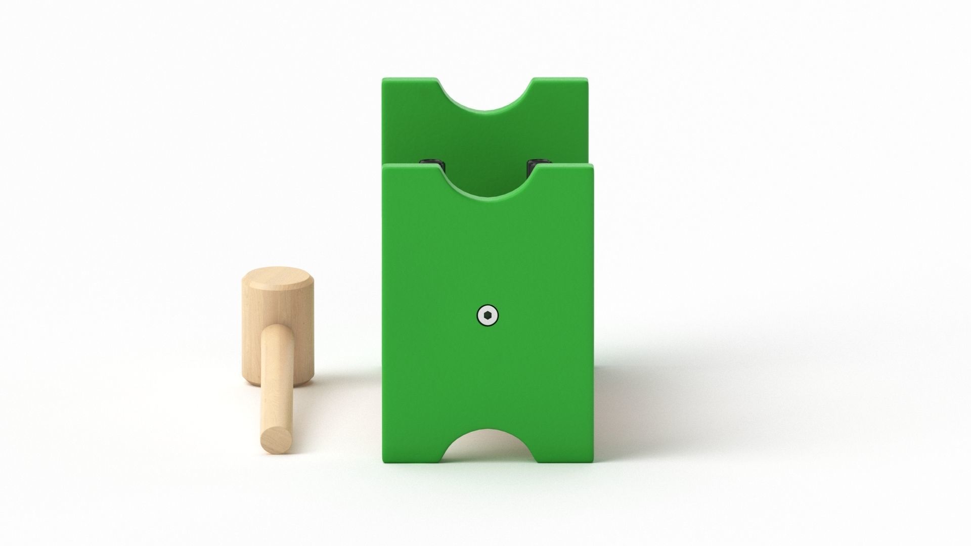 Mula Toy Hammering  Block 3D model_27