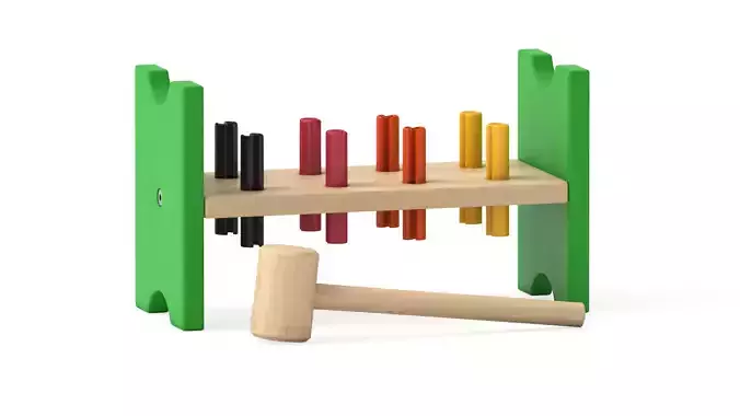 Mula Toy Hammering  Block