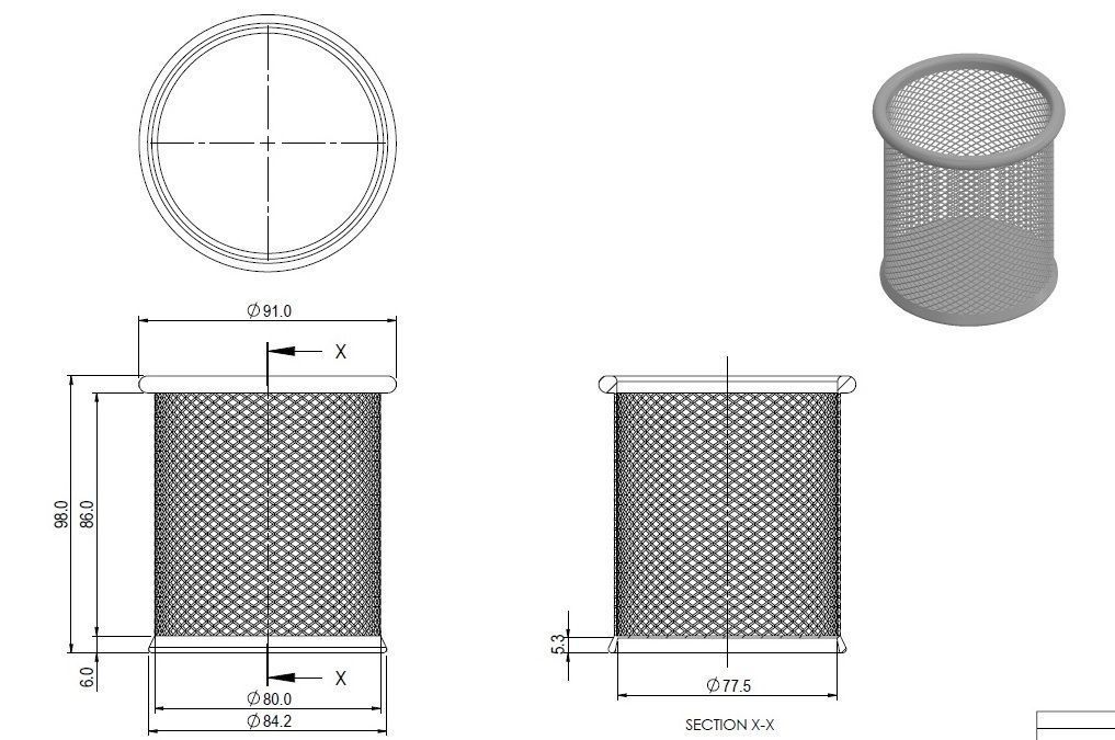 Pencil Organizer 3D print model_2