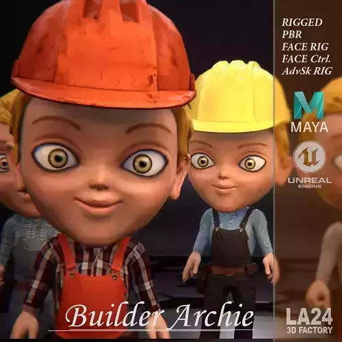 3D character builder architecure