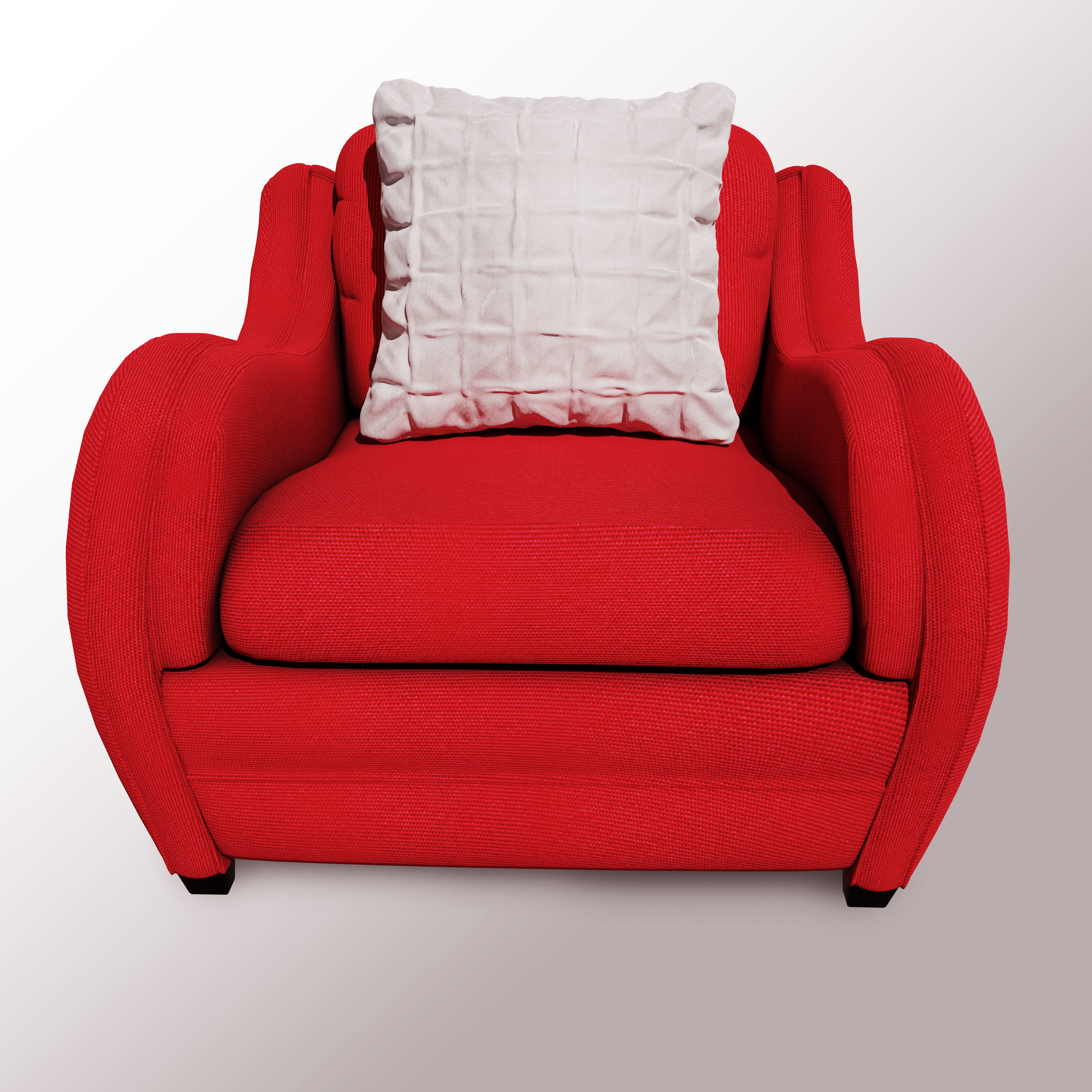 Hipo One Seater Sofa 3D model_5