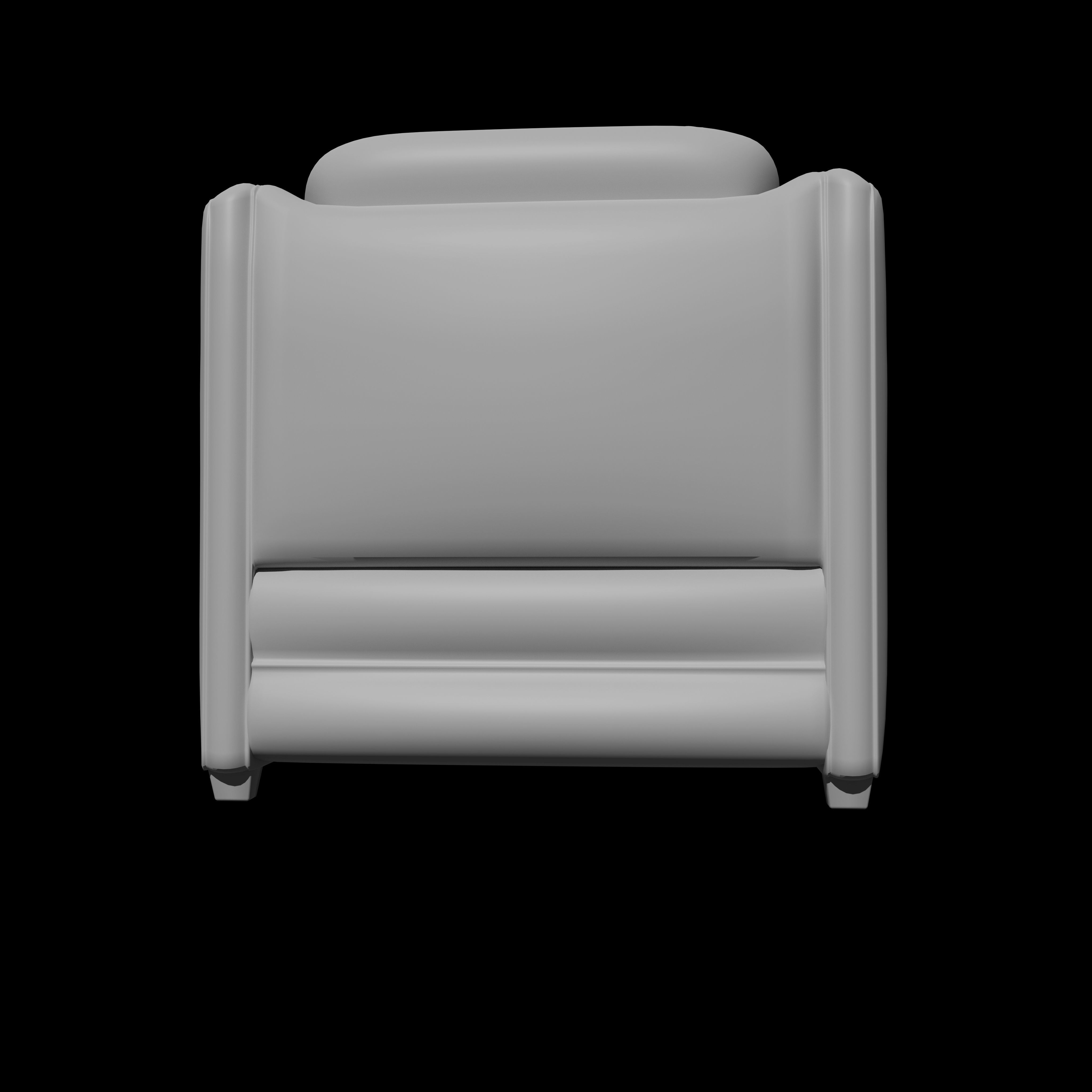 Hipo One Seater Sofa 3D model_9