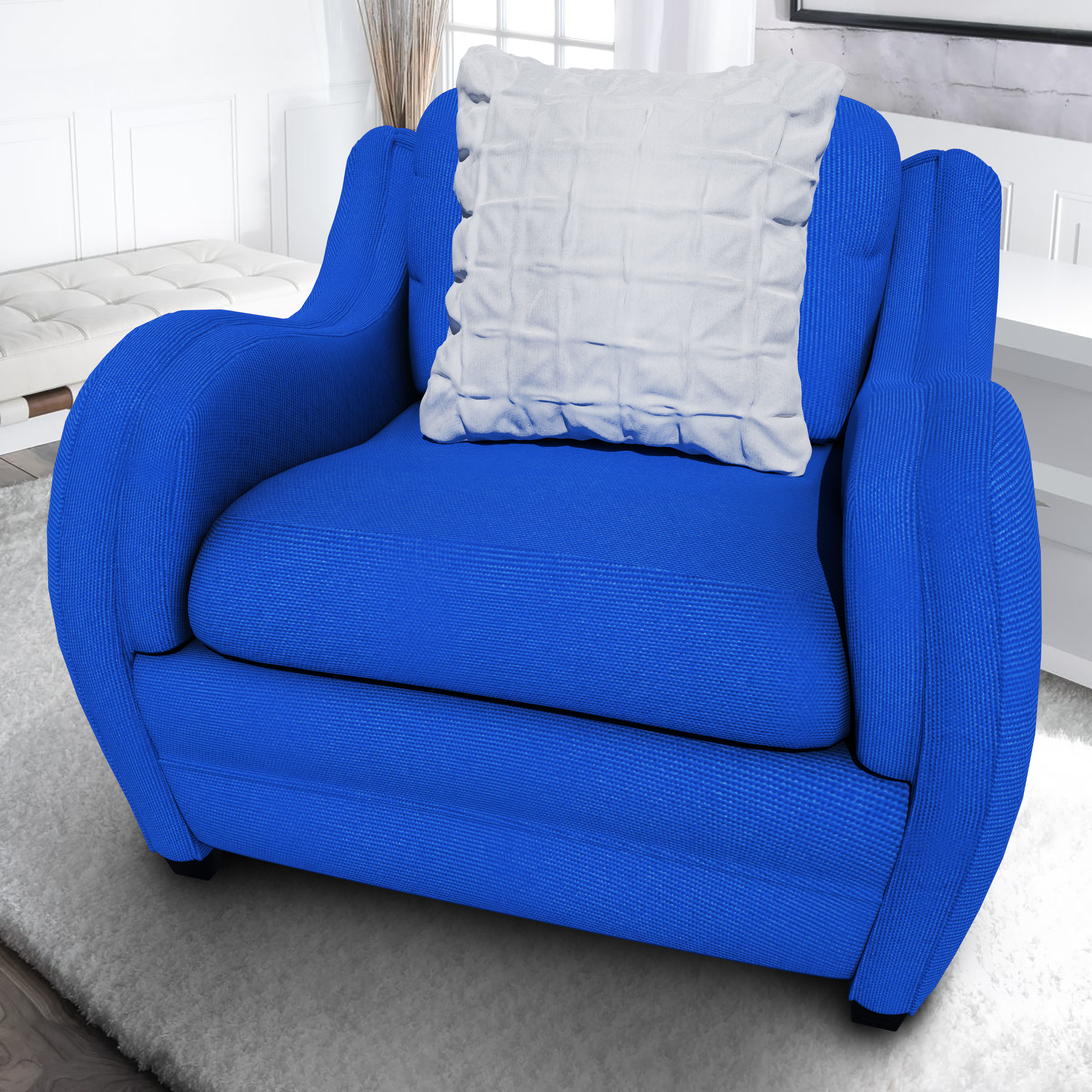 Hipo One Seater Sofa 3D model_1