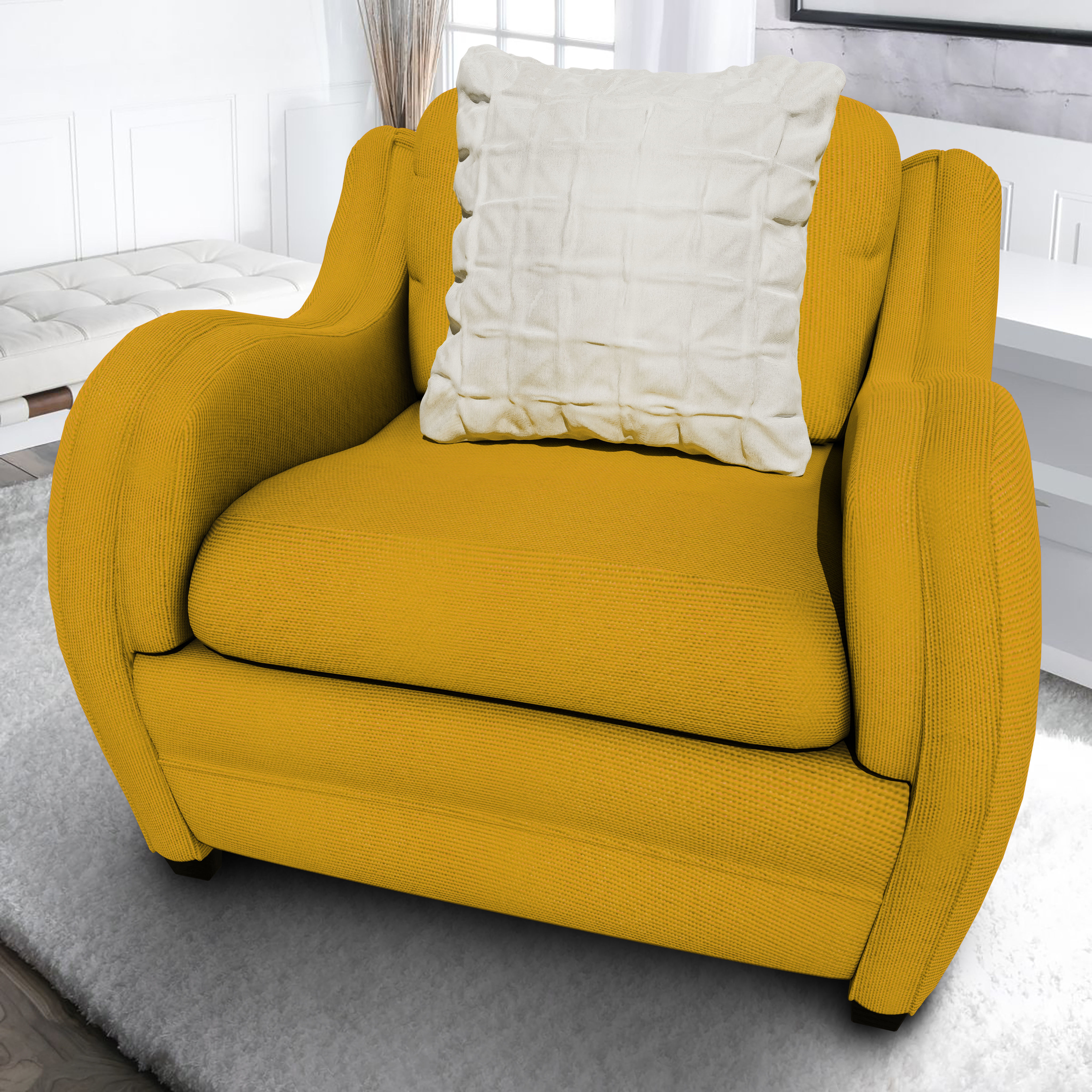 Hipo One Seater Sofa 3D model_3