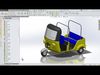 tuktuk three wheeled tricycle Free 3D print model_1