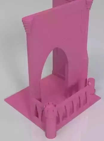 Princess Castle 3D print model