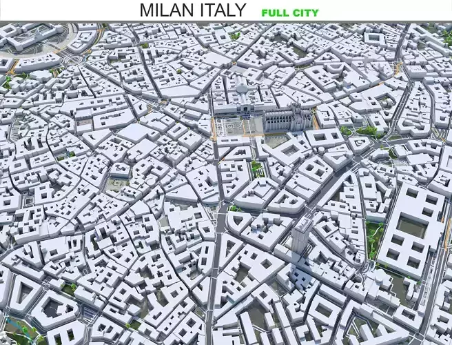 Milan City Italy