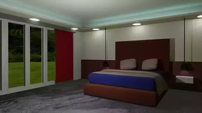 Modern Bedroom 