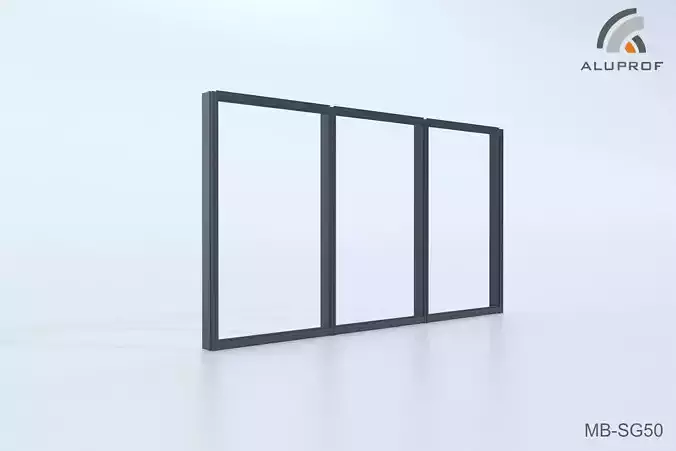 Aluprof MB-SG50 Fasada strukturalna 001 M-0324
