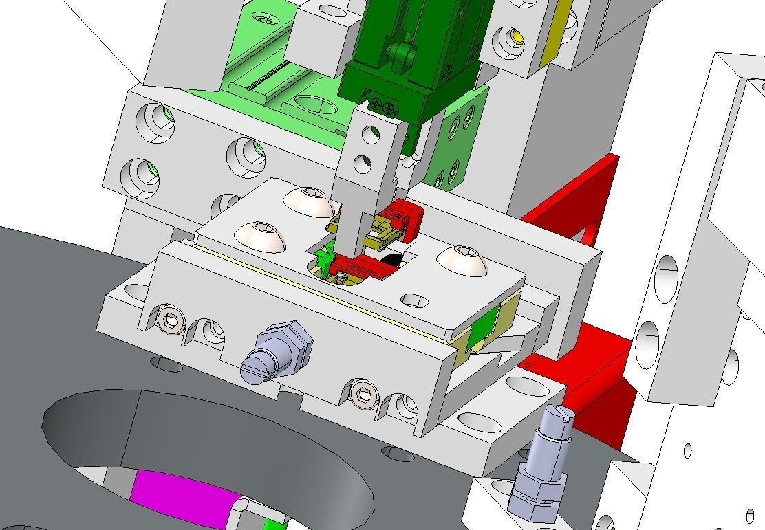 USB assembly line equipment 3D model_13