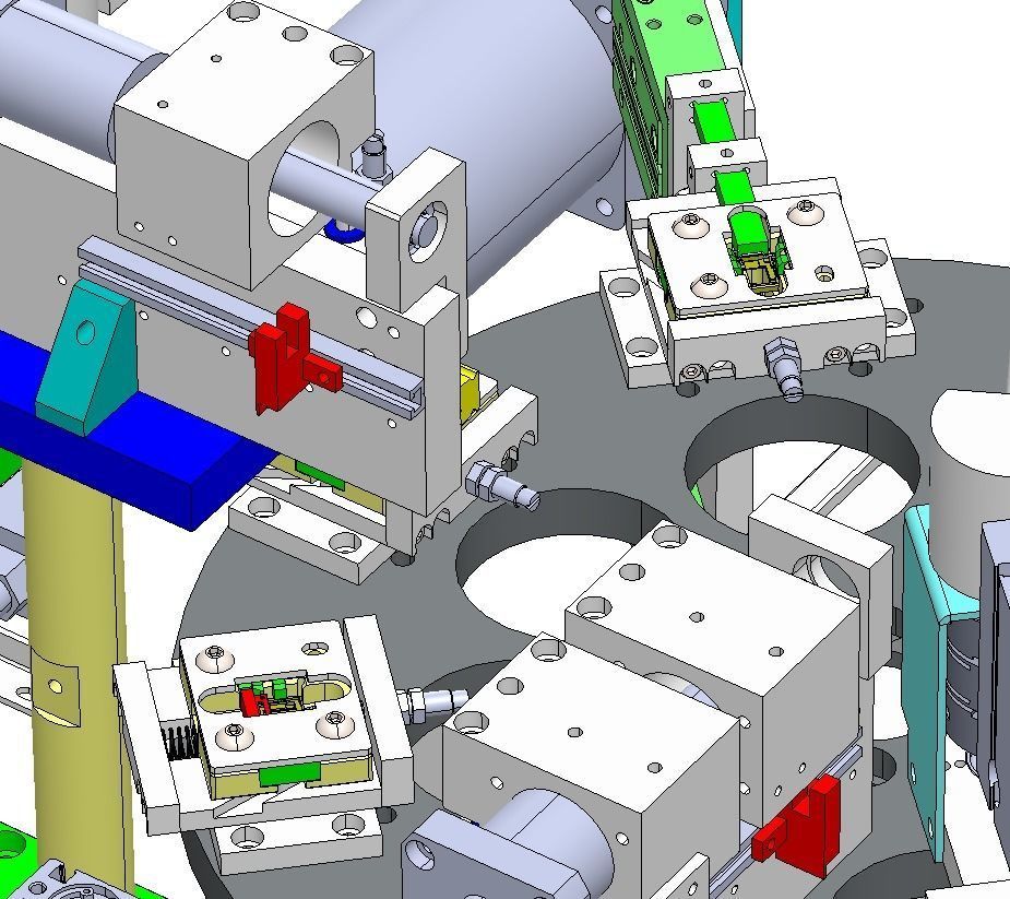 USB assembly line equipment 3D model_10