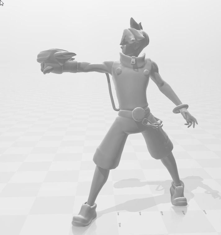 Ezreal Arcade - League of Legends 3D print model_1