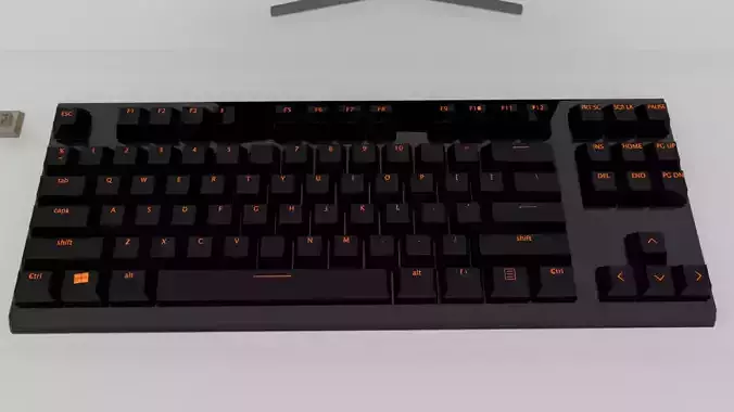 Mechanical Keyboard 3D model