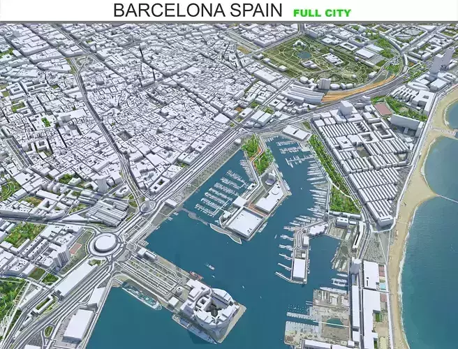 Barcelona City Spain