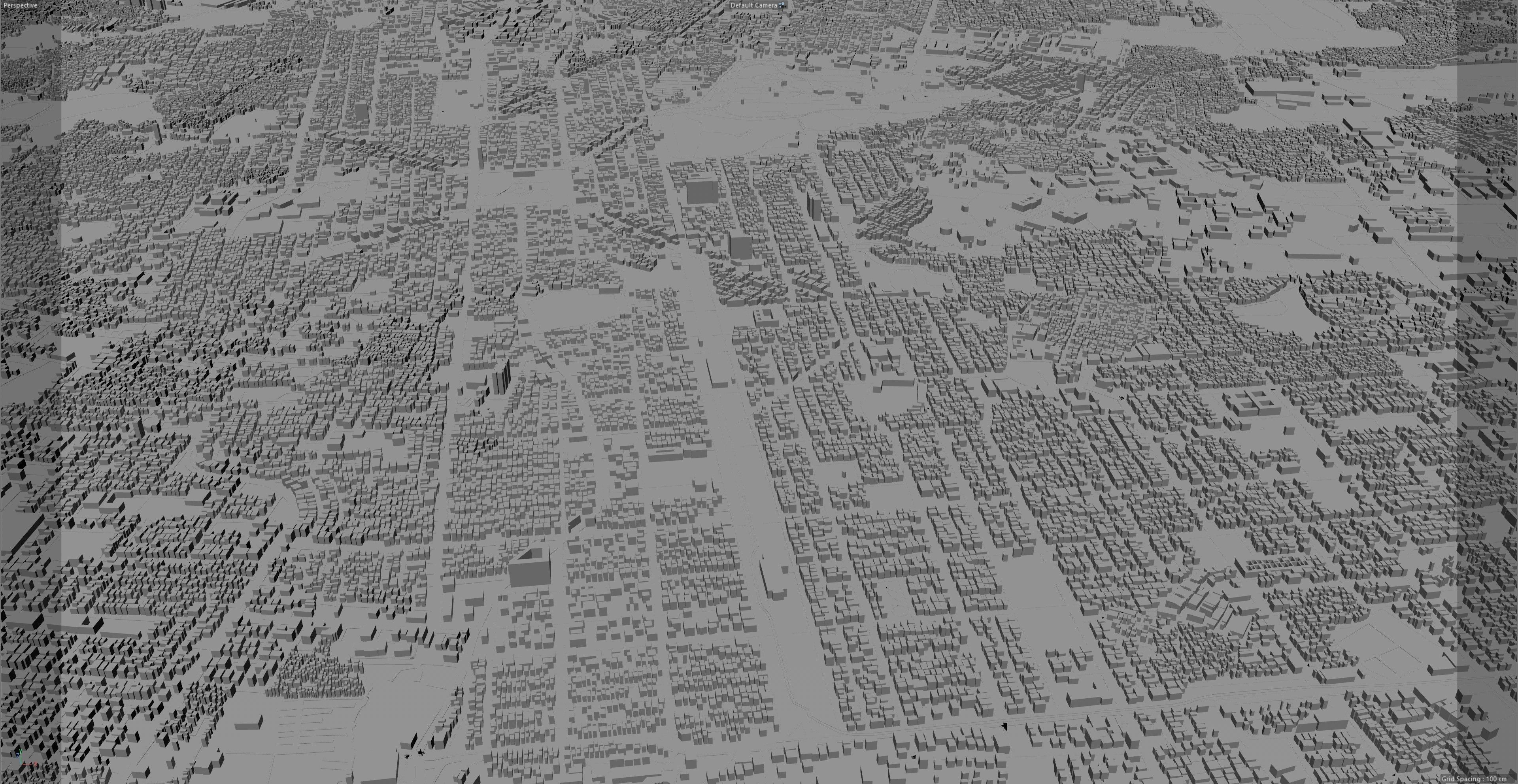 Bangalore Bengaluru in India 40km Low-poly 3D model_12