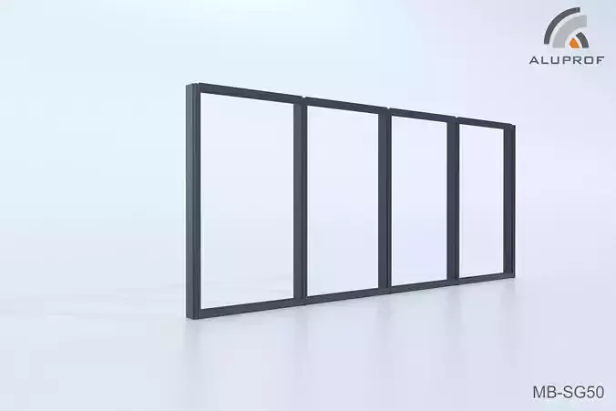 Aluprof MB-SG50 Fasada strukturalna 002 M-0325