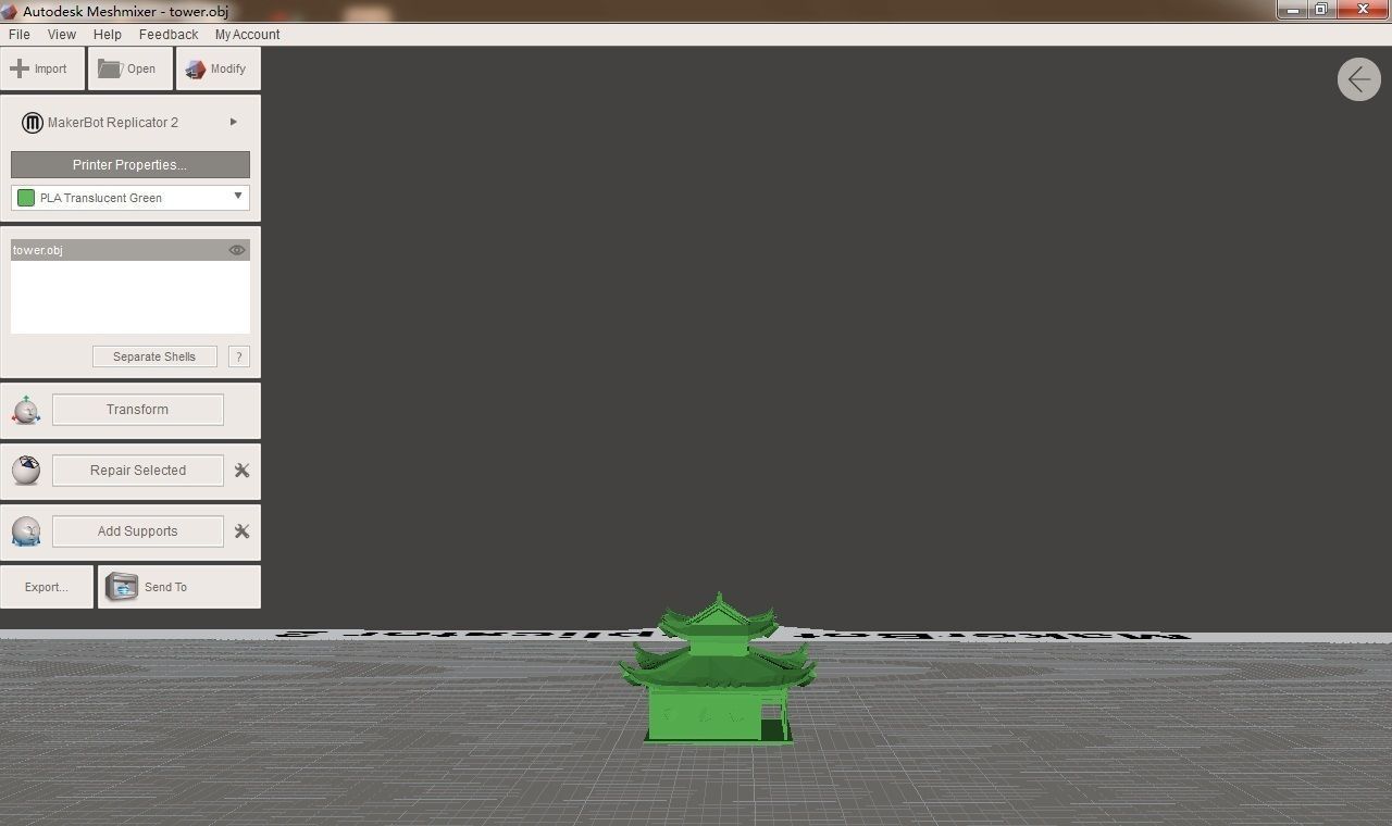 Buddhism tower 3D print model_3