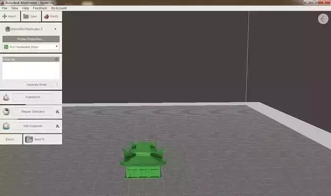 Buddhism tower 3D print model