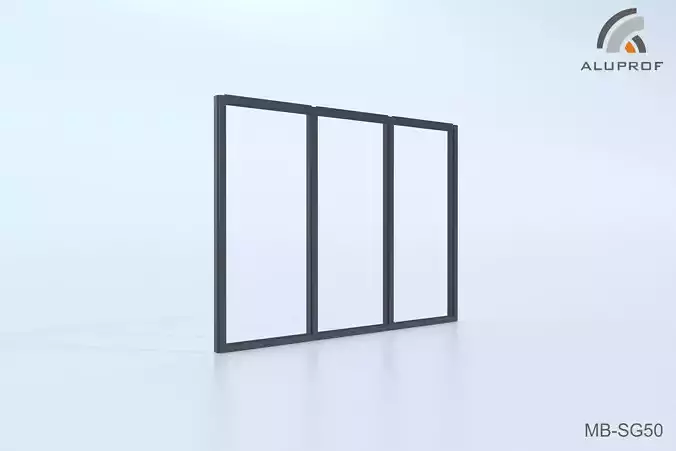 Aluprof MB-SG50 Fasada strukturalna 005 M-0328