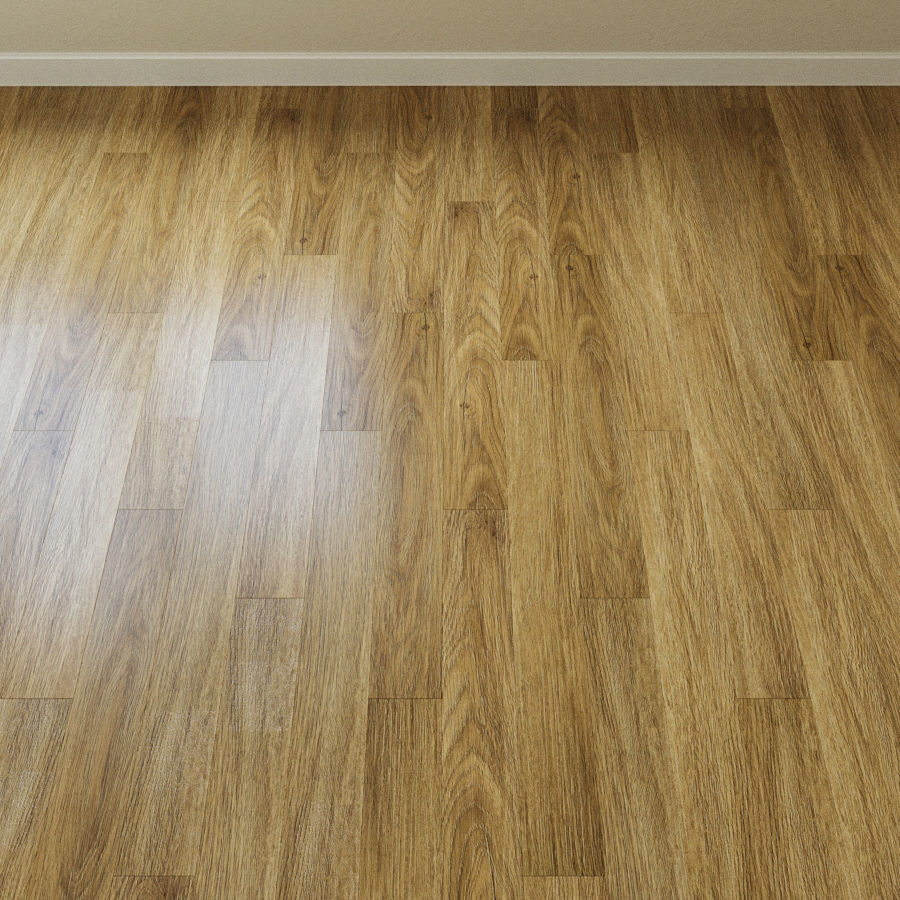 Alpine Floor Ultra ECO5-21 quartz-vinyl tile red oak 3D model_3