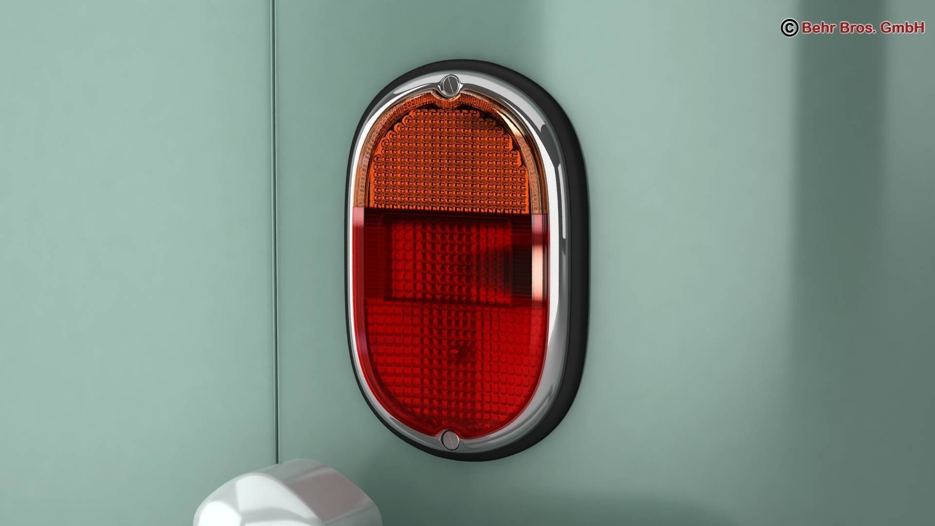 Volkswagen Type 2 Samba 1963 3D model_11