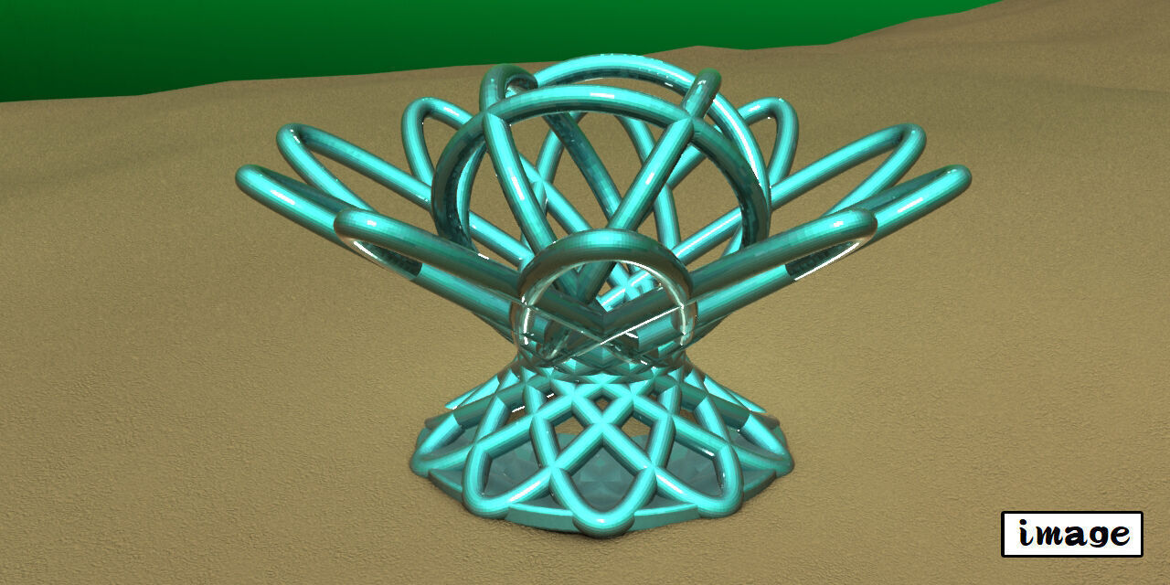 Aquarium-Ornaments Sea anemone Free 3D print model_9