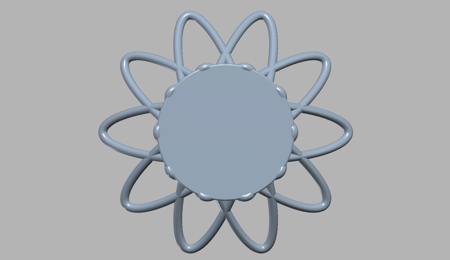Aquarium-Ornaments Sea anemone Free 3D print model_6