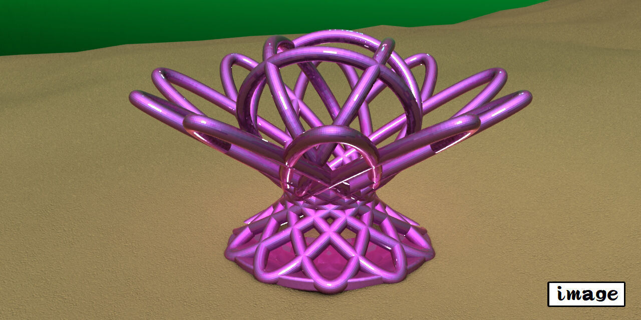 Aquarium-Ornaments Sea anemone Free 3D print model_7