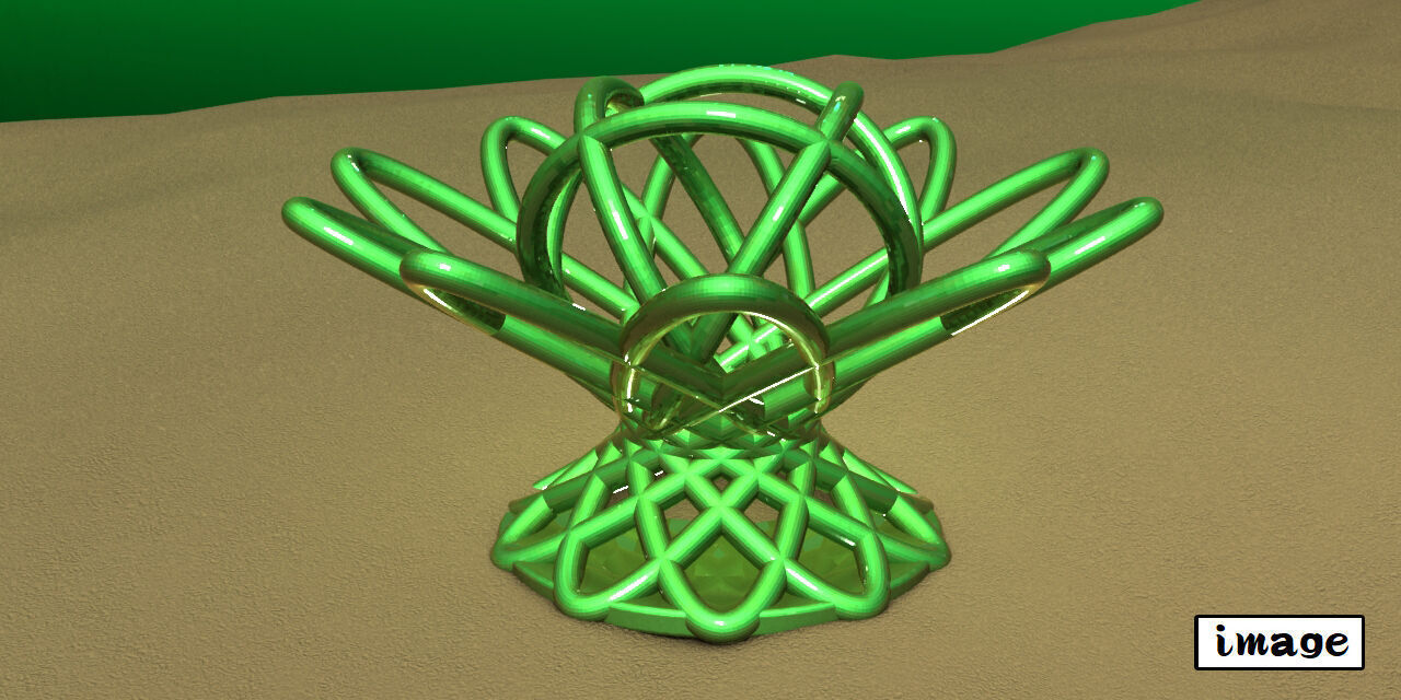 Aquarium-Ornaments Sea anemone Free 3D print model_8