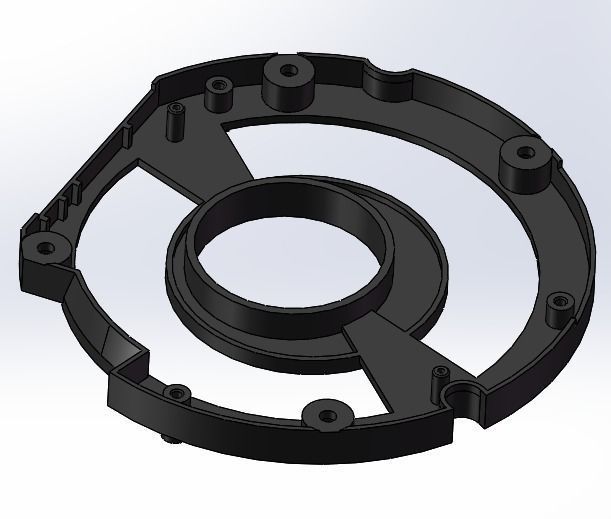 PCB board bracket automatic assembly machine 3D model_8