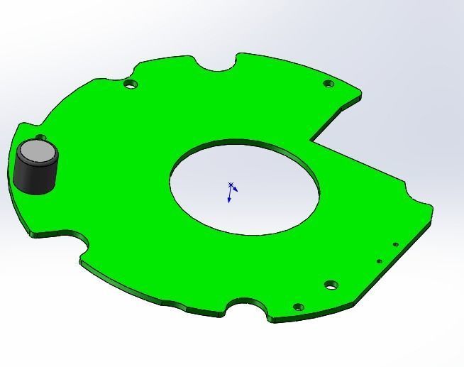 PCB board bracket automatic assembly machine 3D model_9