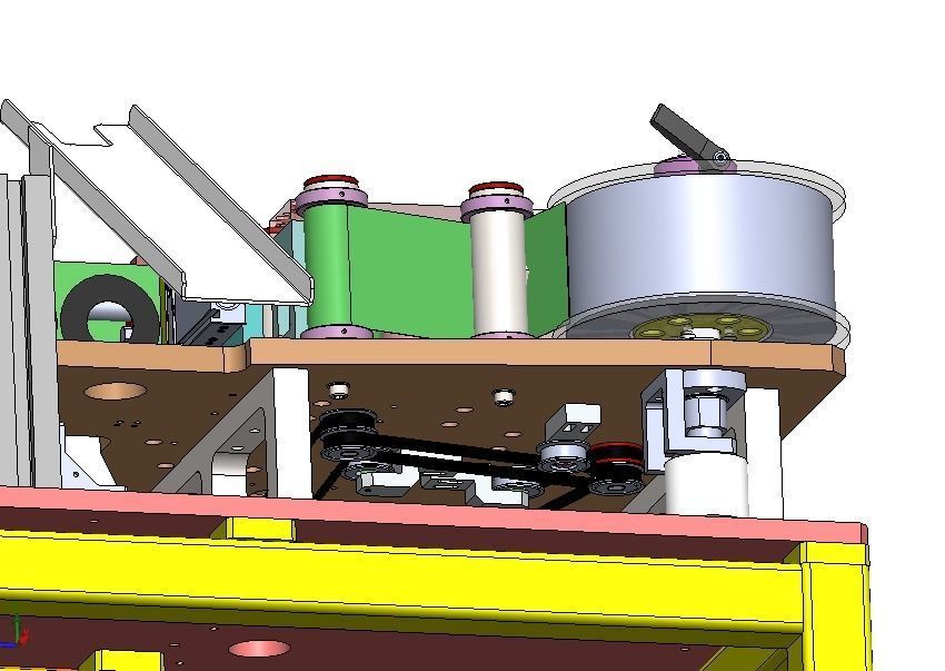 PCB board bracket automatic assembly machine 3D model_15