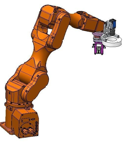 PCB board bracket automatic assembly machine 3D model_18