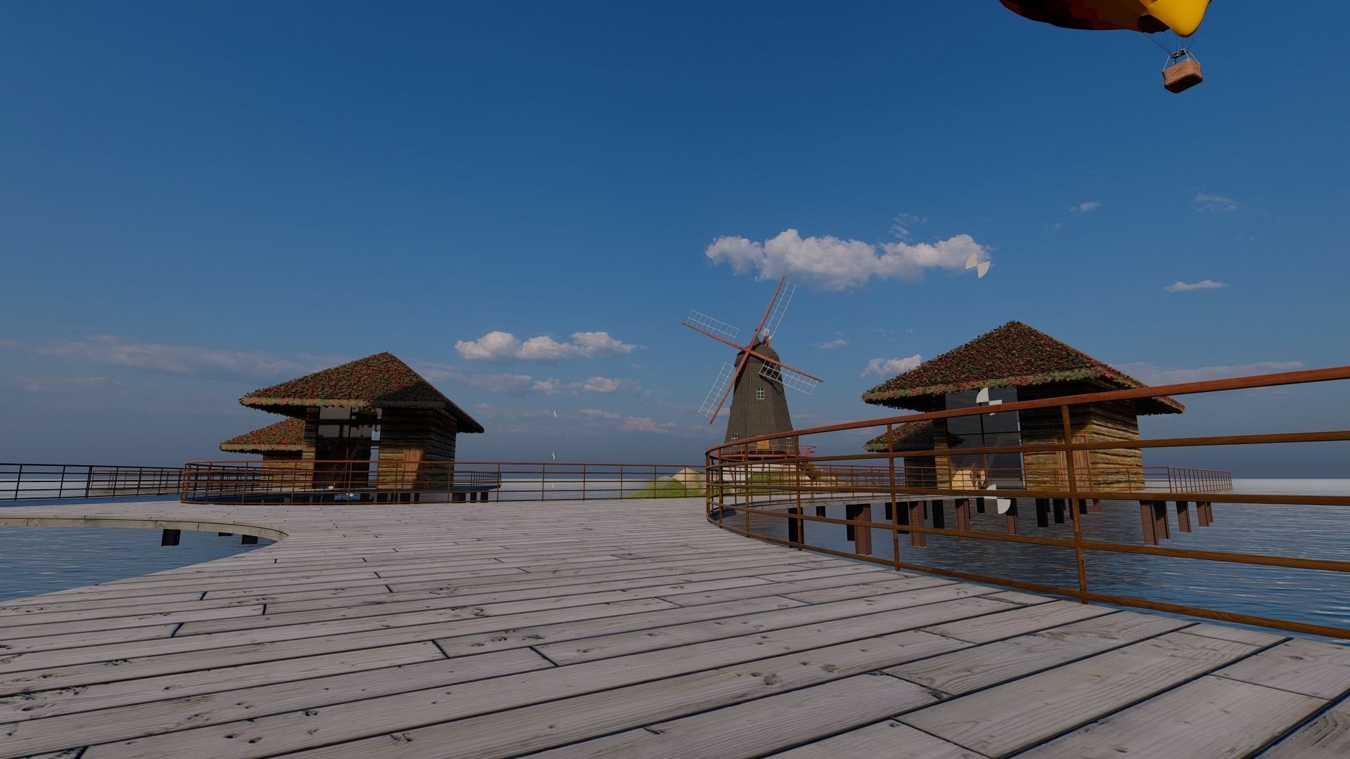 Beach resort designed in Revit 2021 and lumion 10 3D model_5