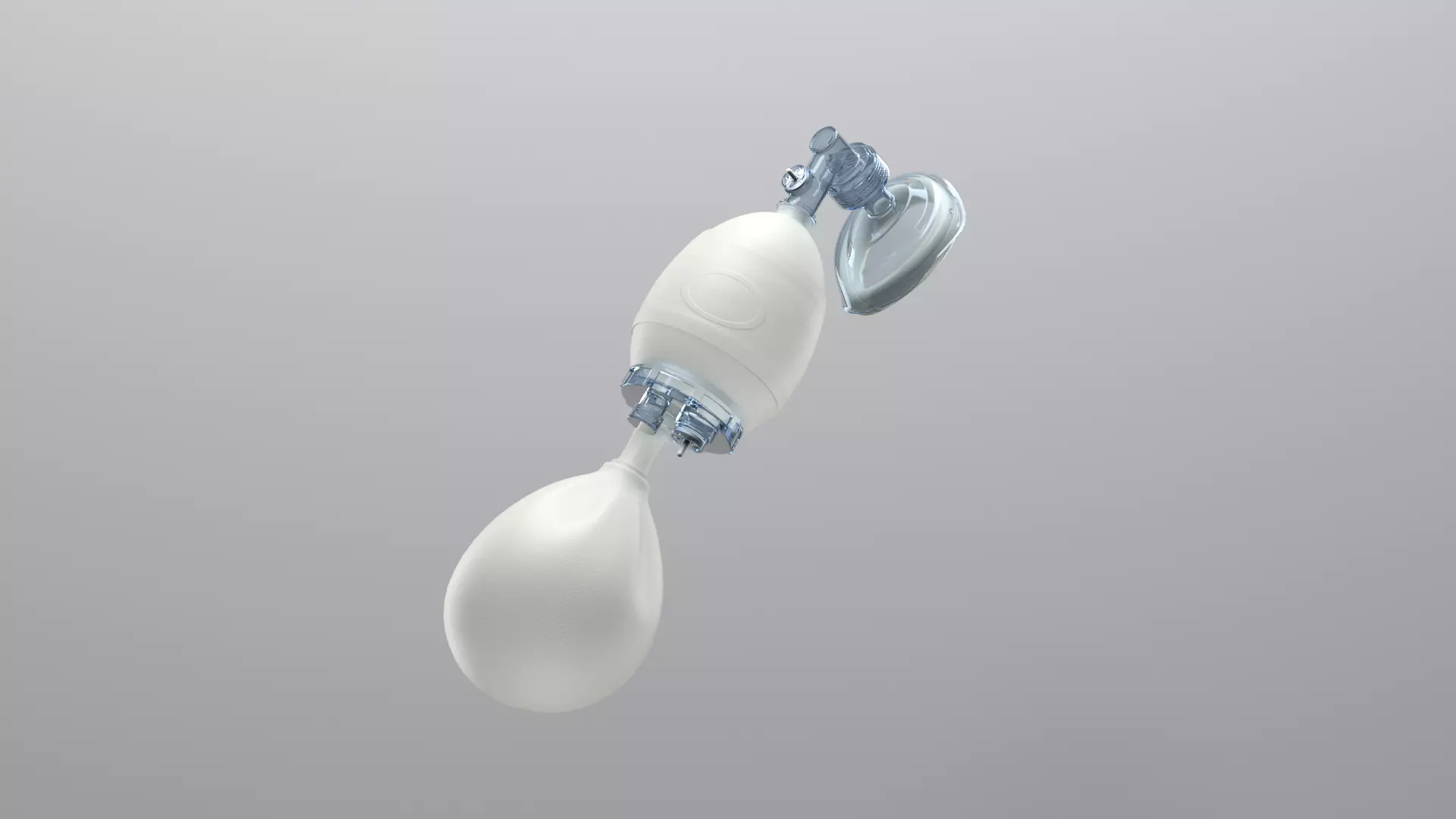 Resuscitator Valve mask 3D model