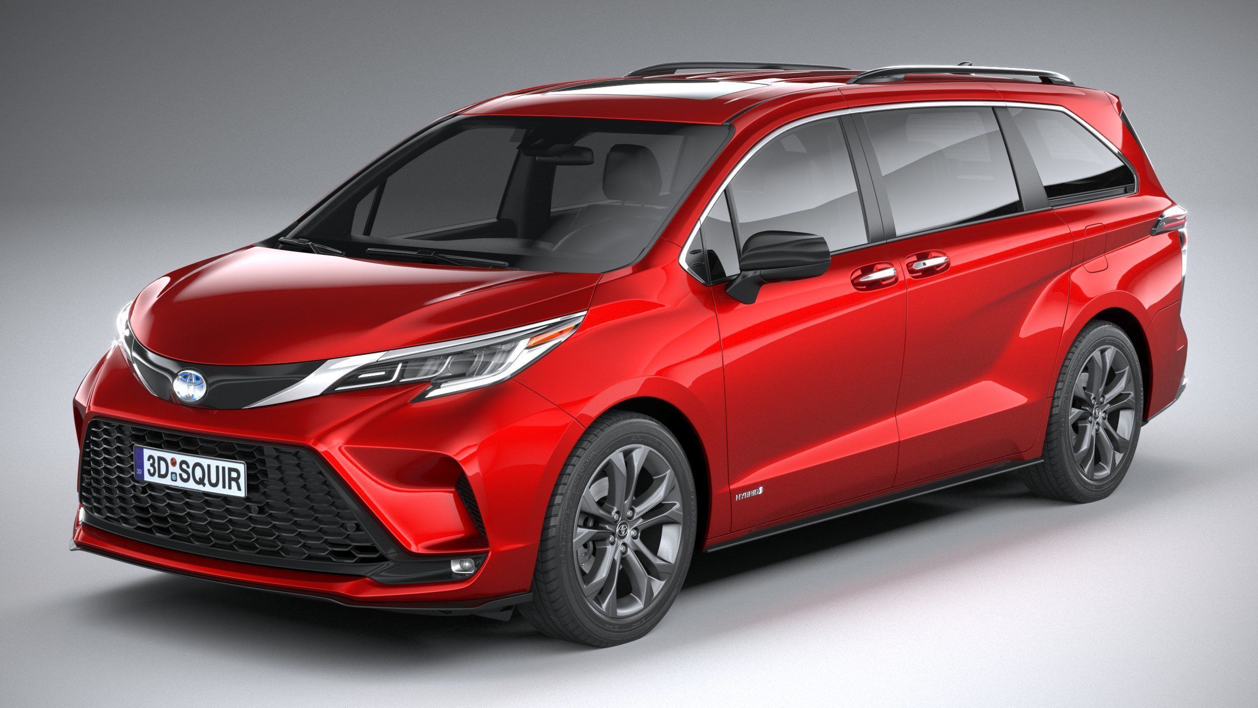 Toyota Sienna XSE 2021 3D model_1
