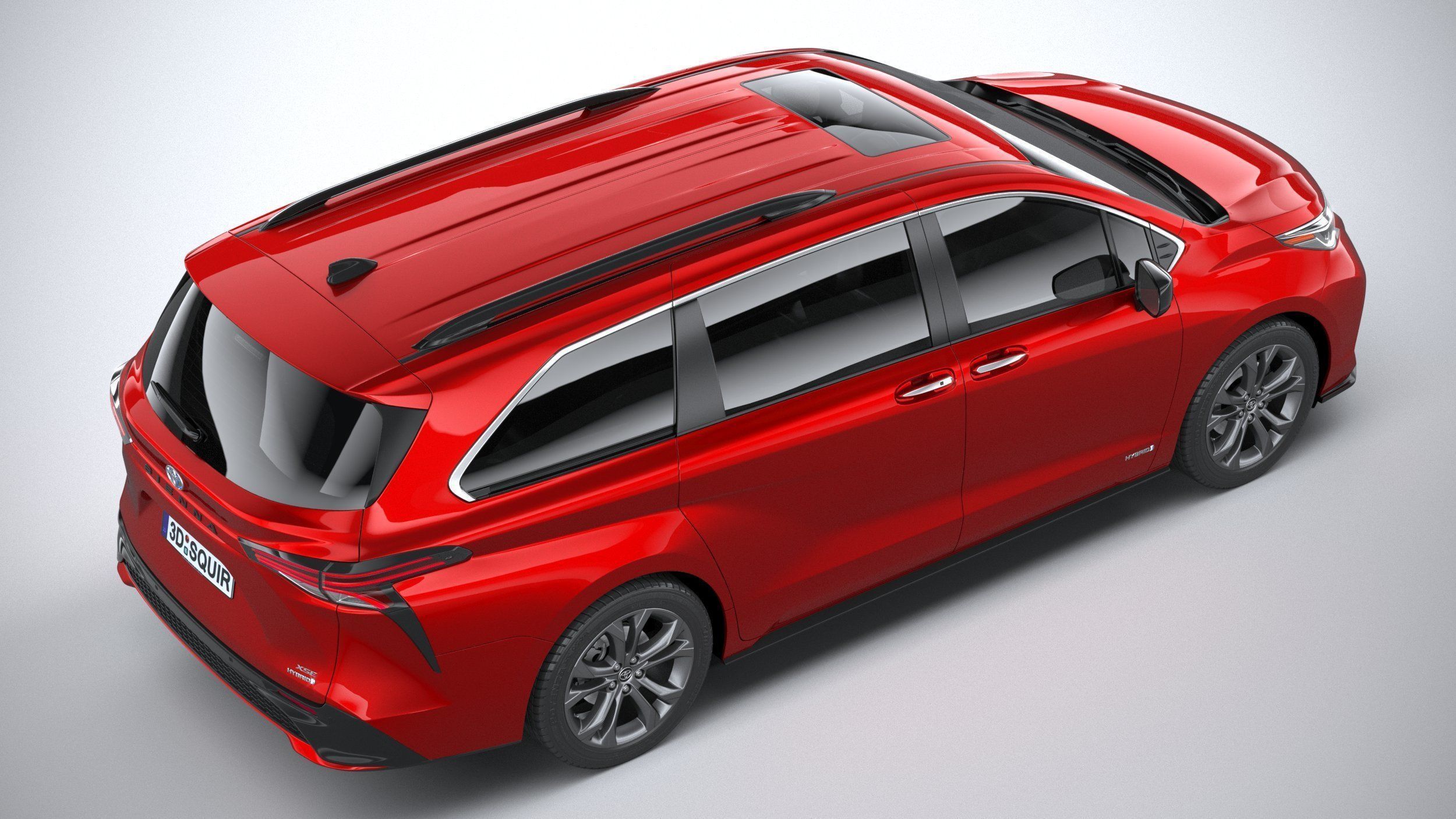 Toyota Sienna XSE 2021 3D model_10