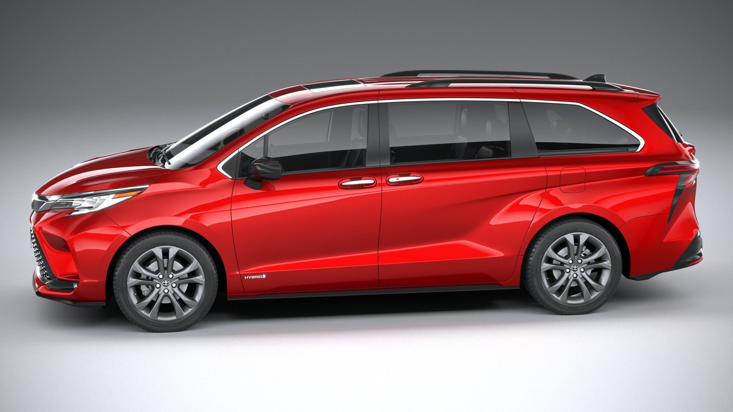 Toyota Sienna XSE 2021 3D model_8