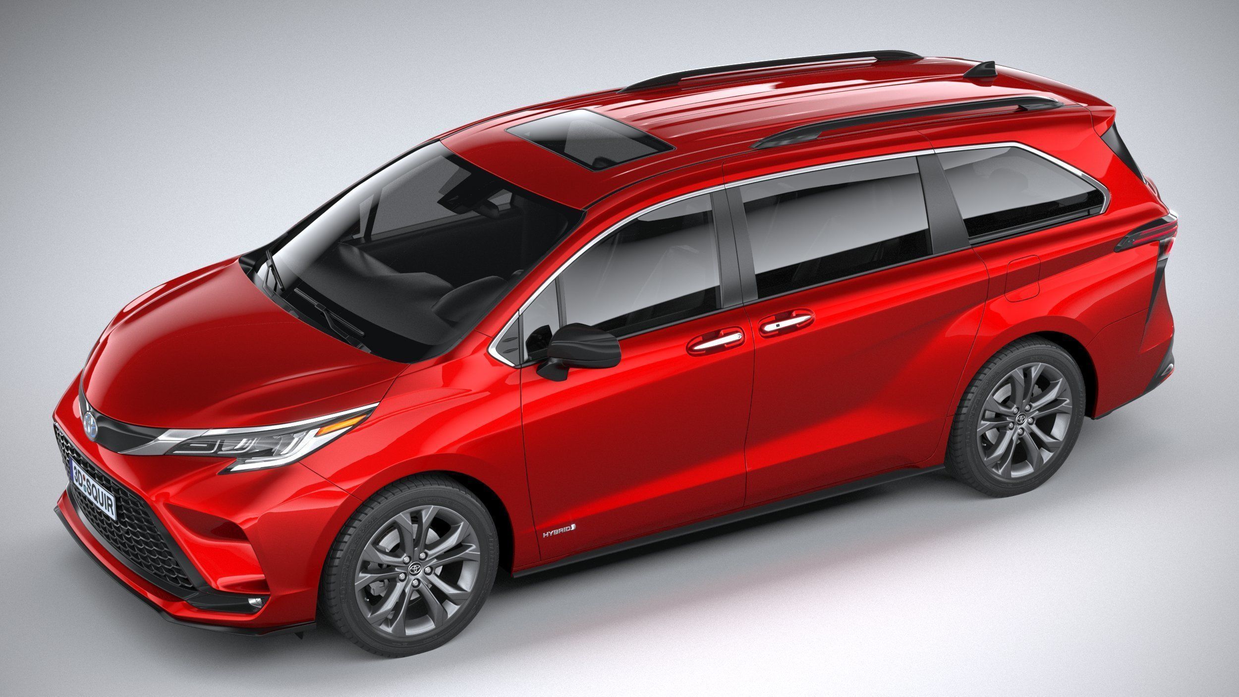 Toyota Sienna XSE 2021 3D model_7