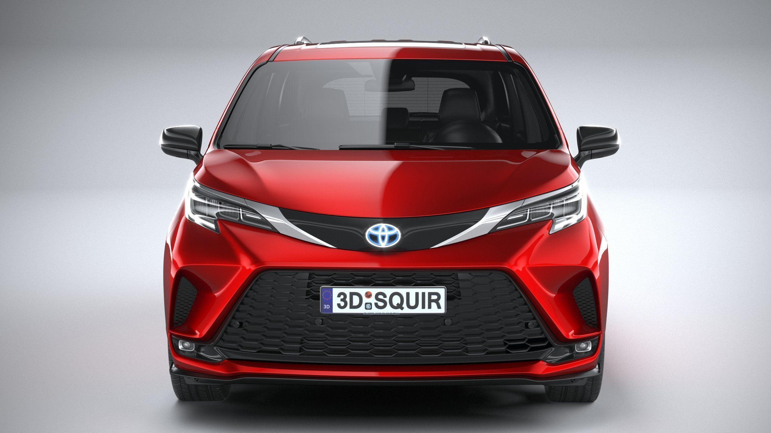 Toyota Sienna XSE 2021 3D model_13