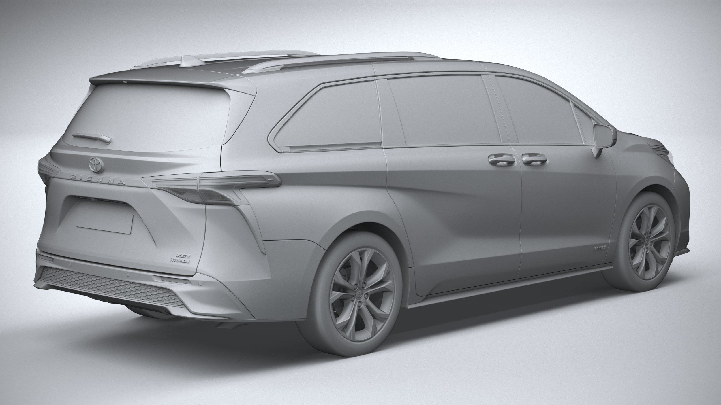 Toyota Sienna XSE 2021 3D model_25