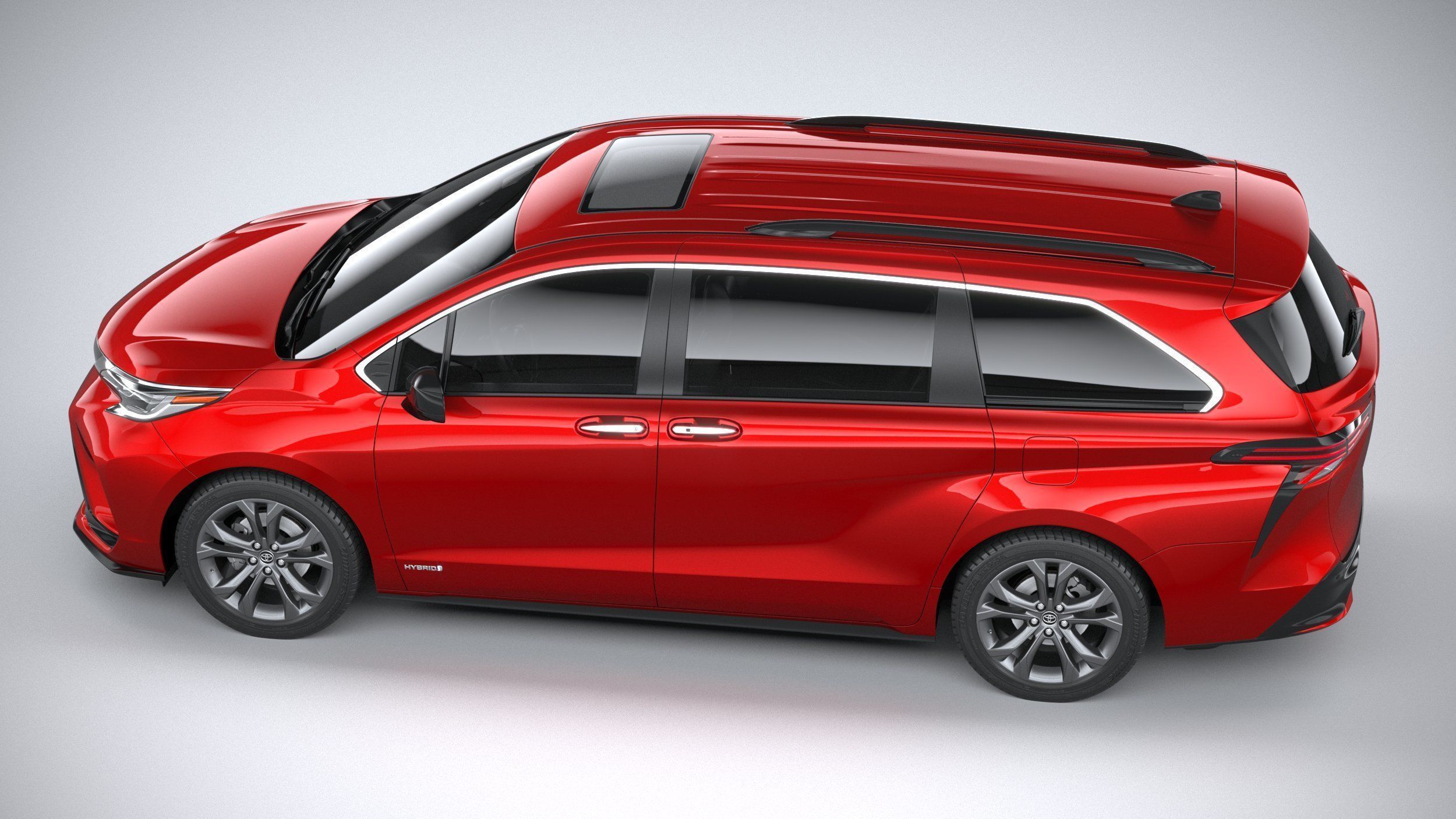 Toyota Sienna XSE 2021 3D model_9