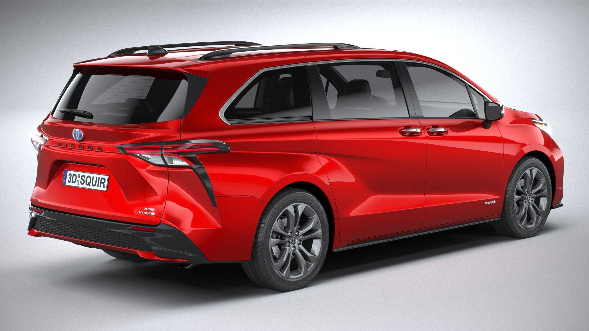 Toyota Sienna XSE 2021 3D model_17