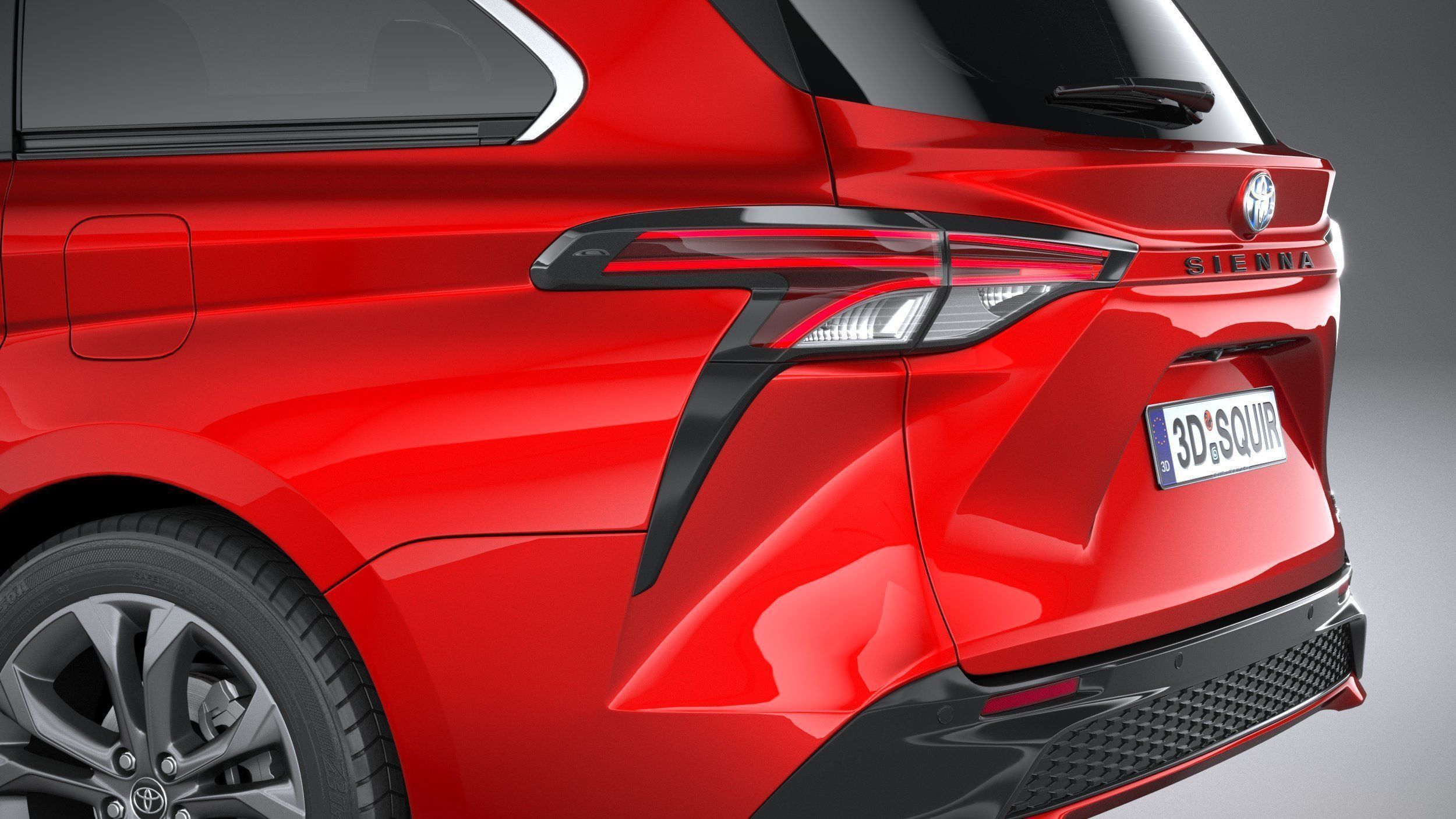 Toyota Sienna XSE 2021 3D model_6