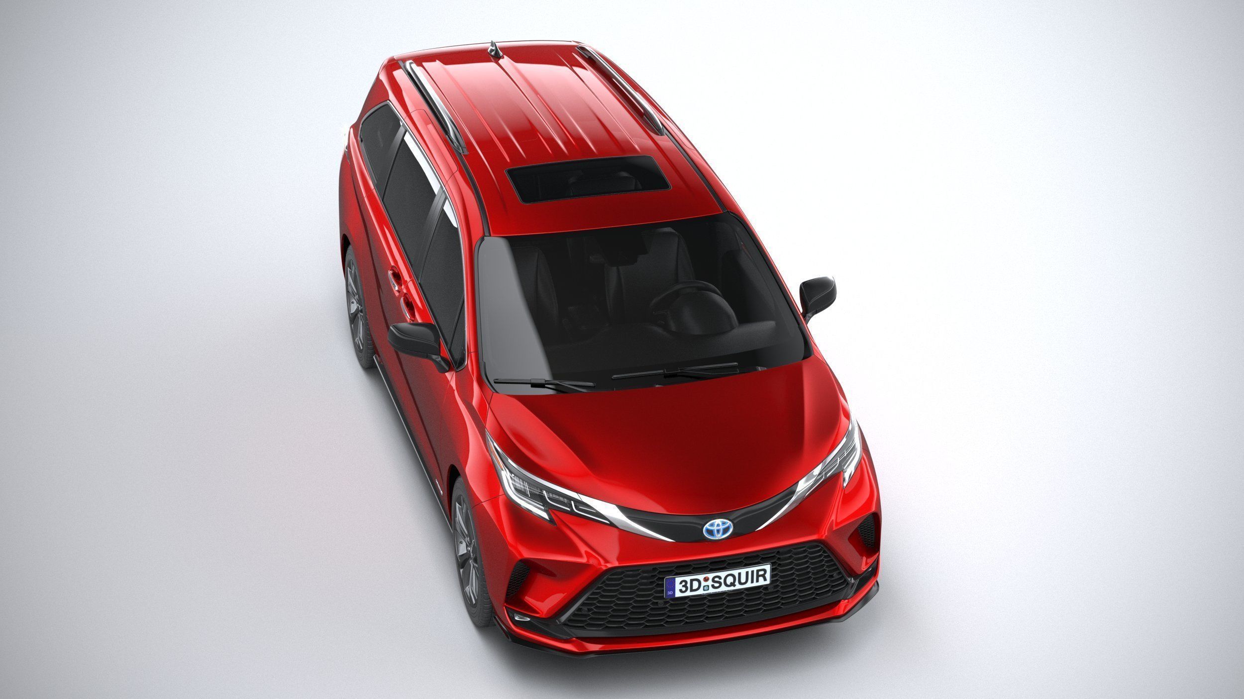 Toyota Sienna XSE 2021 3D model_12