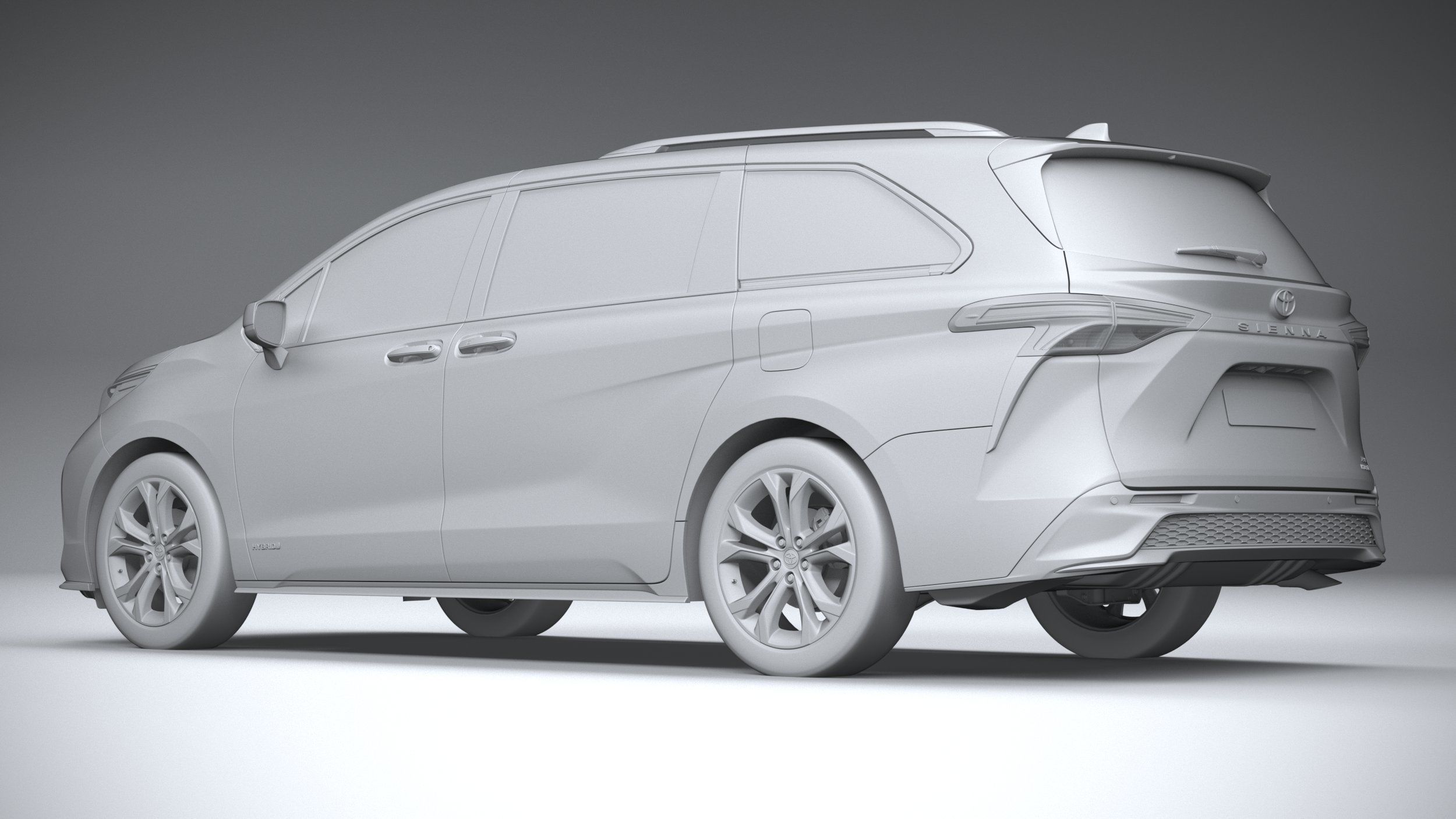 Toyota Sienna XSE 2021 3D model_21